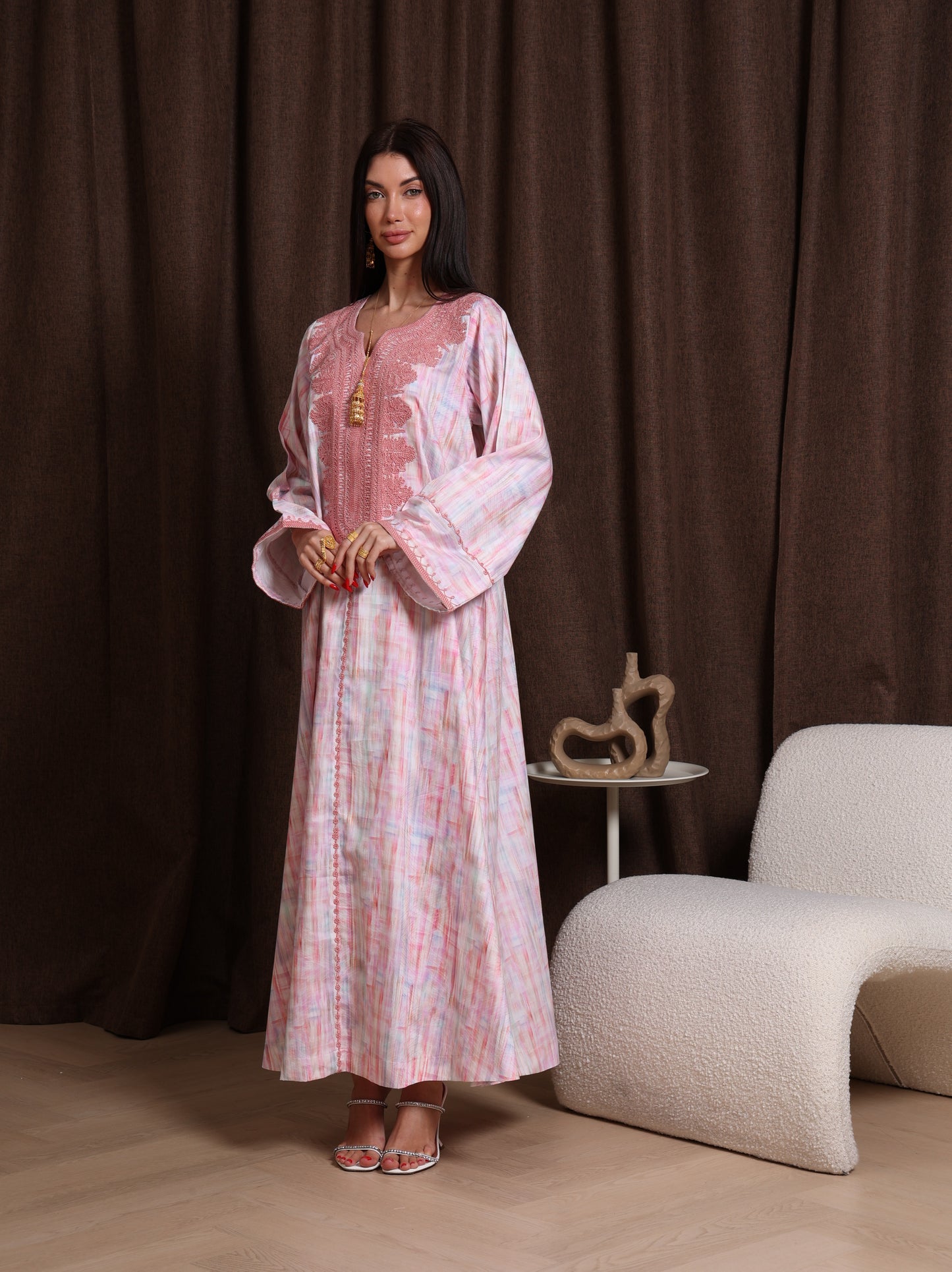 Rose Quartz Kaftan