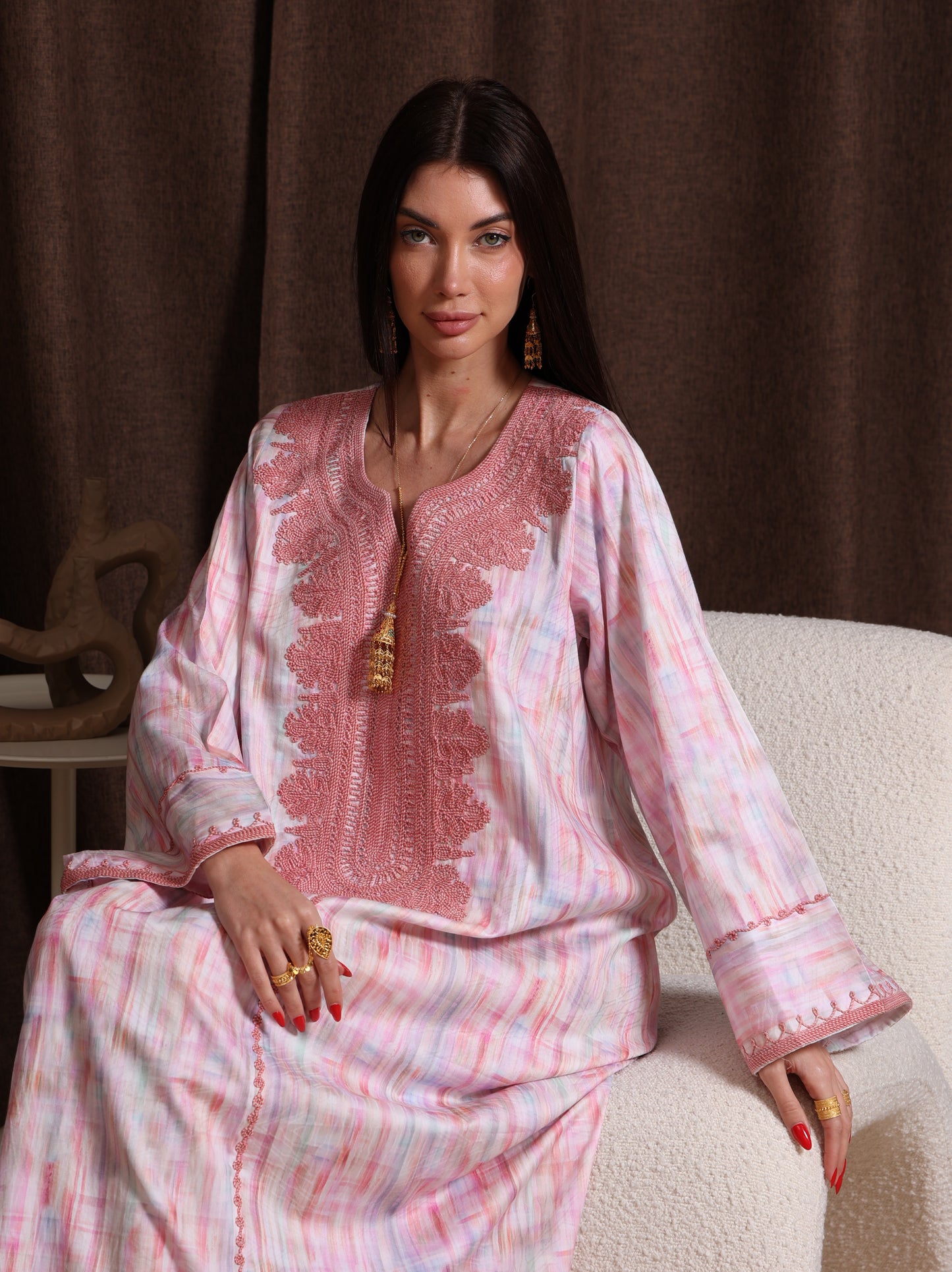 Rose Quartz Kaftan