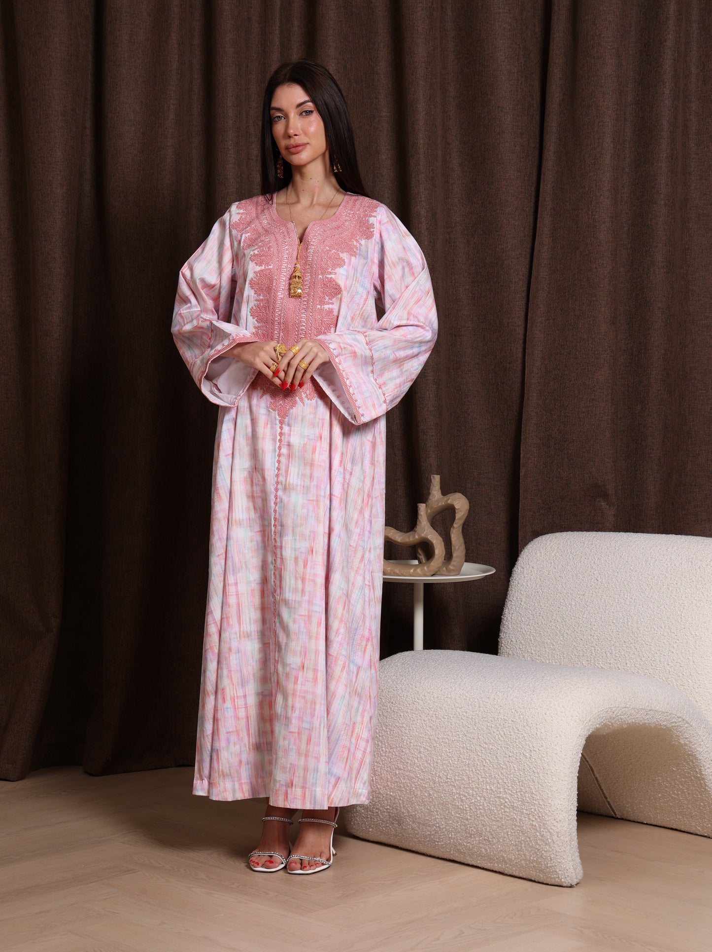 Rose Quartz Kaftan