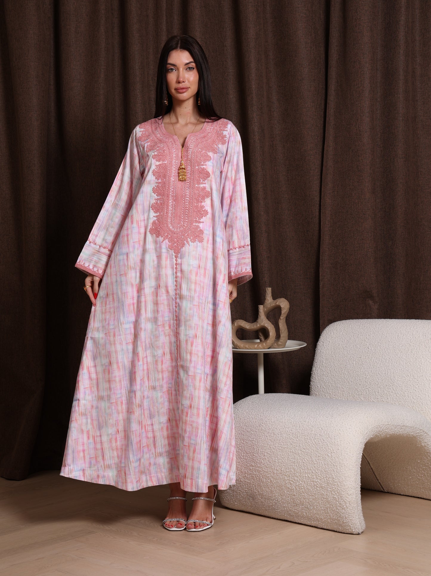 Rose Quartz Kaftan