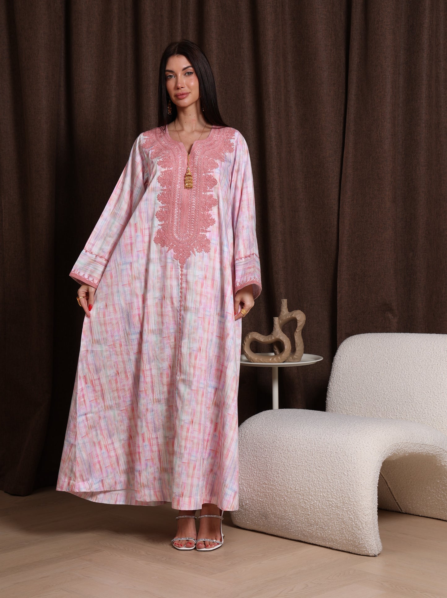 Rose Quartz Kaftan