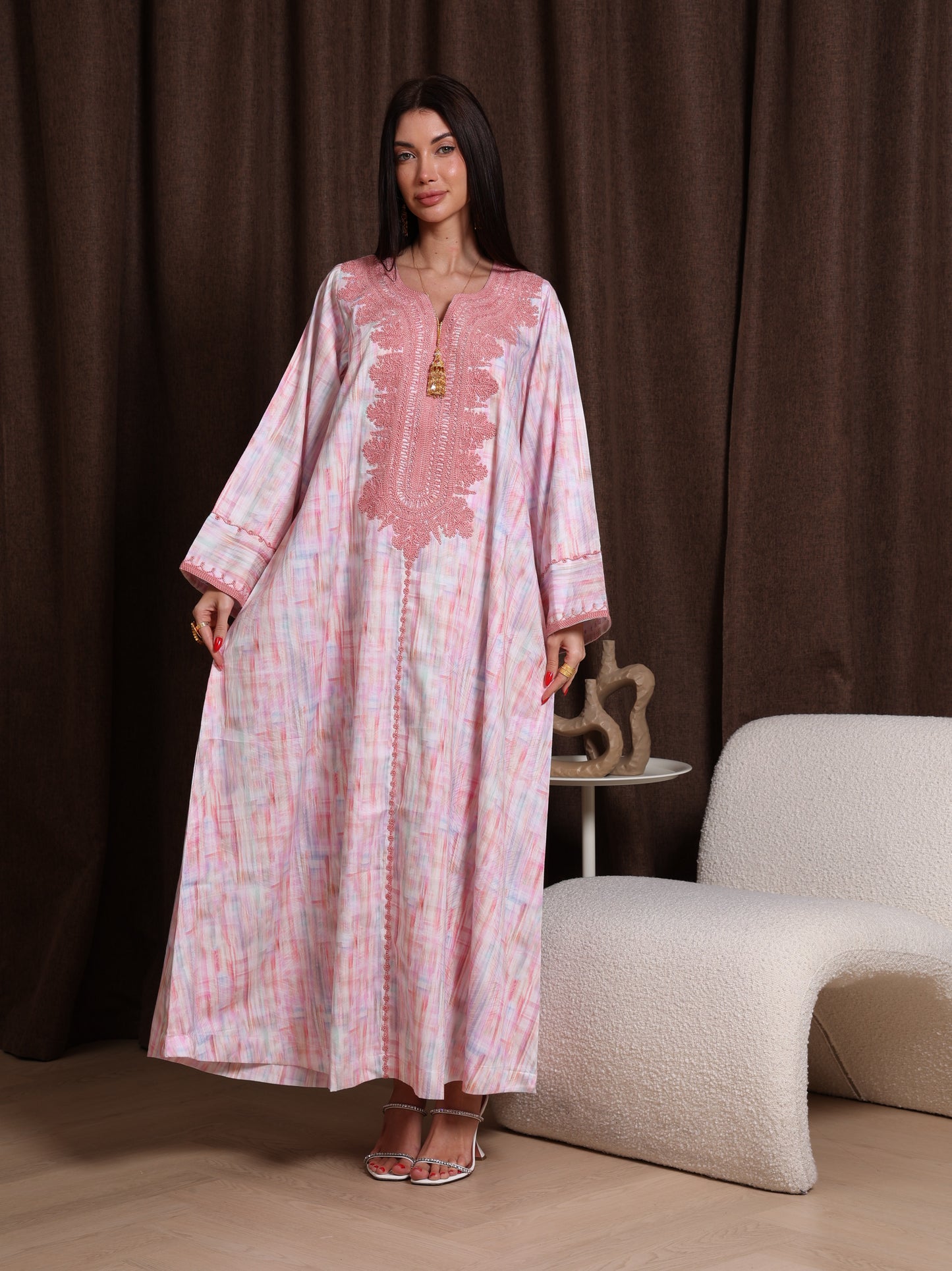 Rose Quartz Kaftan
