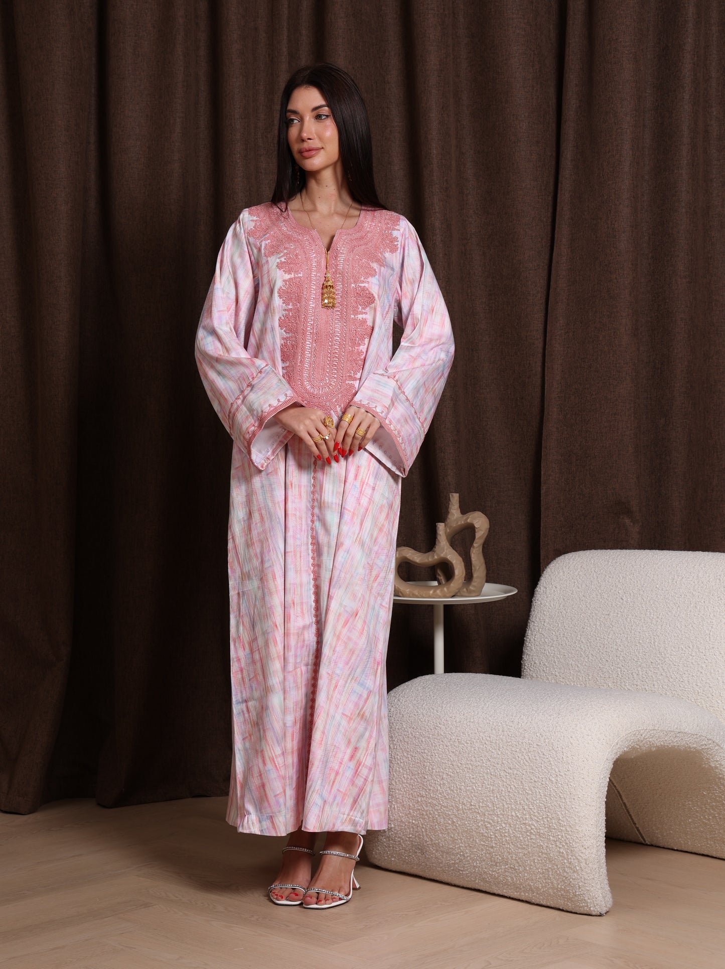 Rose Quartz Kaftan