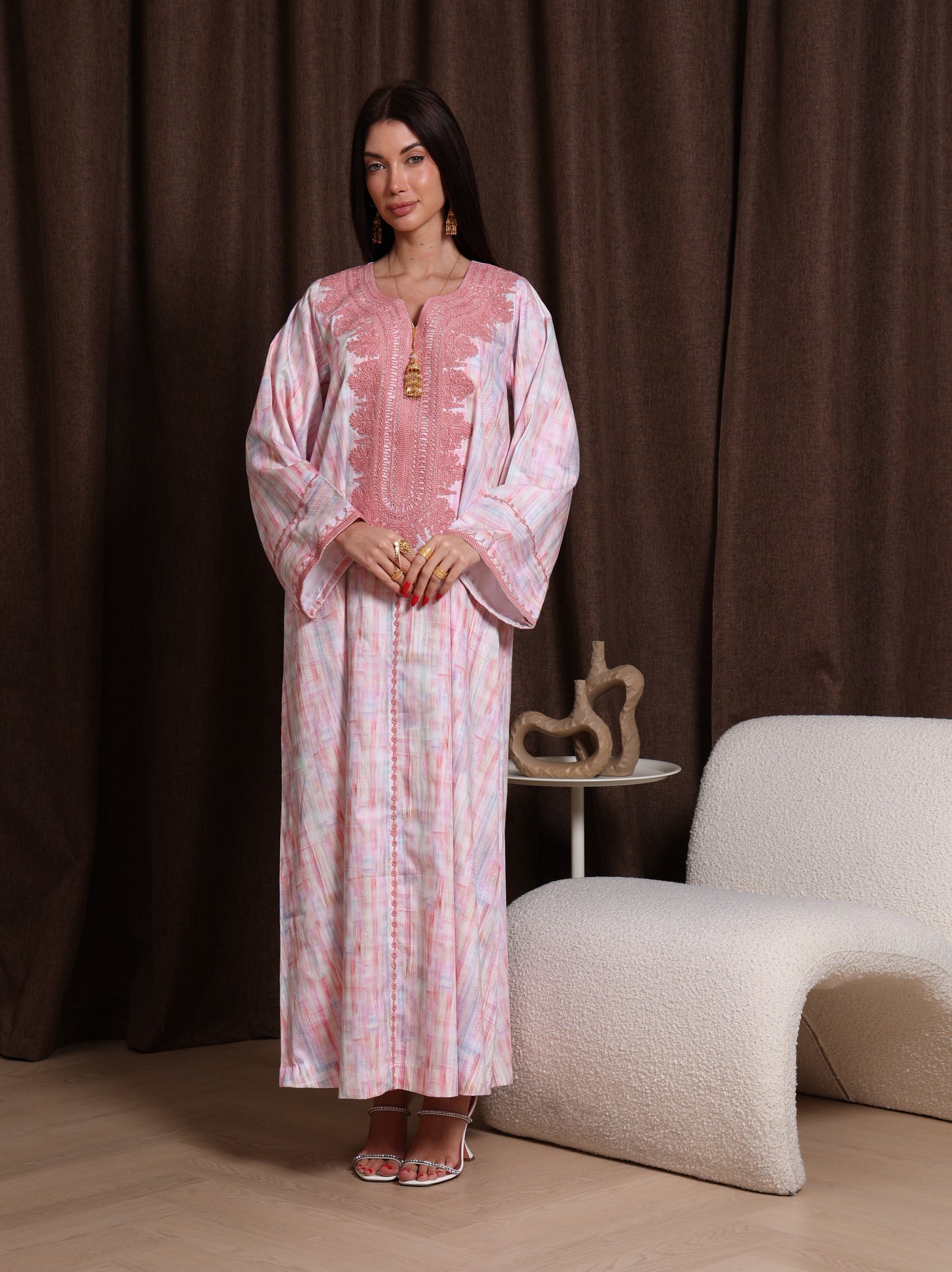 Rose Quartz Kaftan