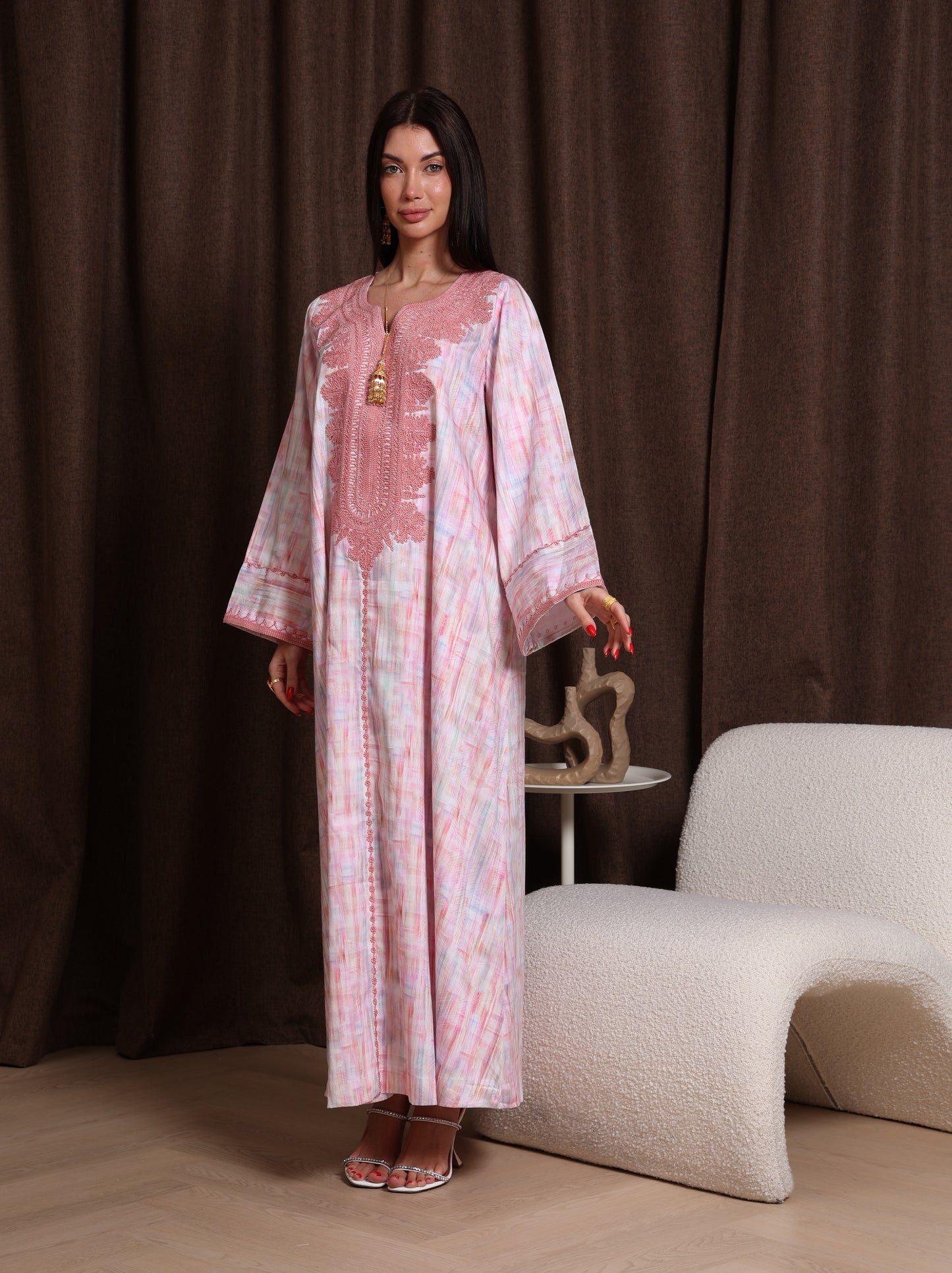 Rose Quartz Kaftan