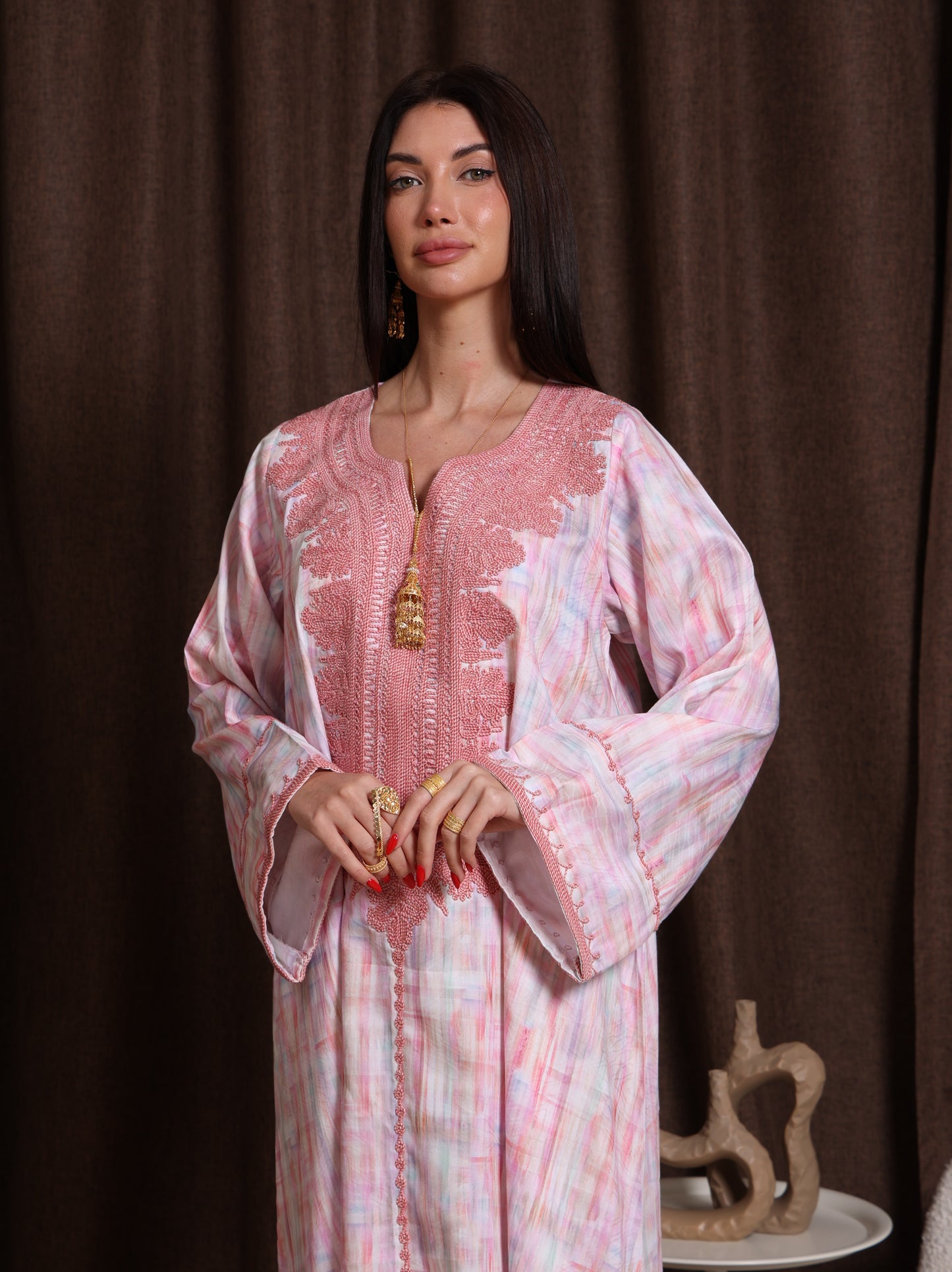 Rose Quartz Kaftan