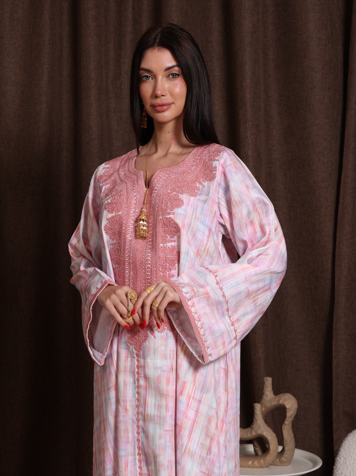 Rose Quartz Kaftan