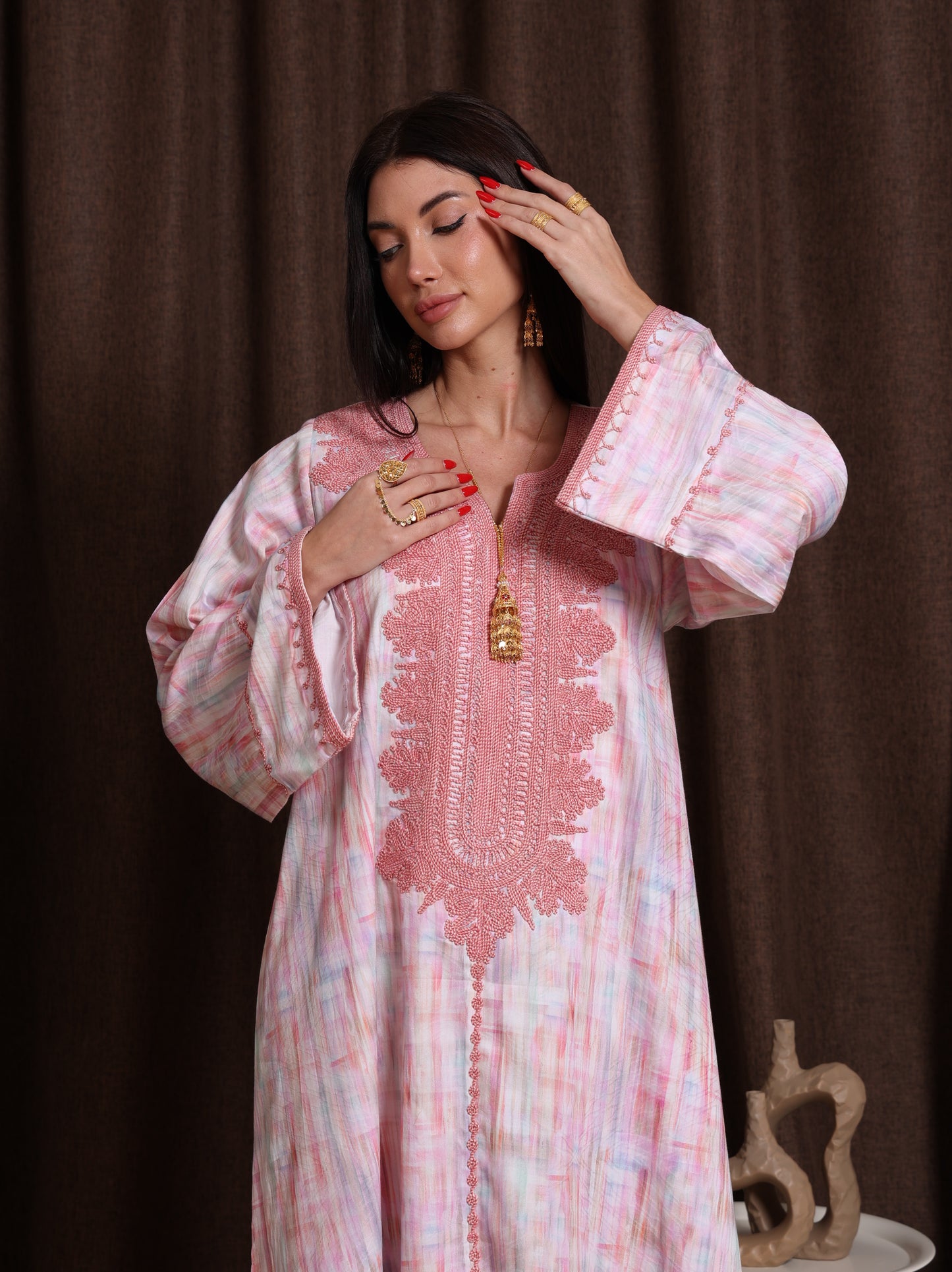 Rose Quartz Kaftan