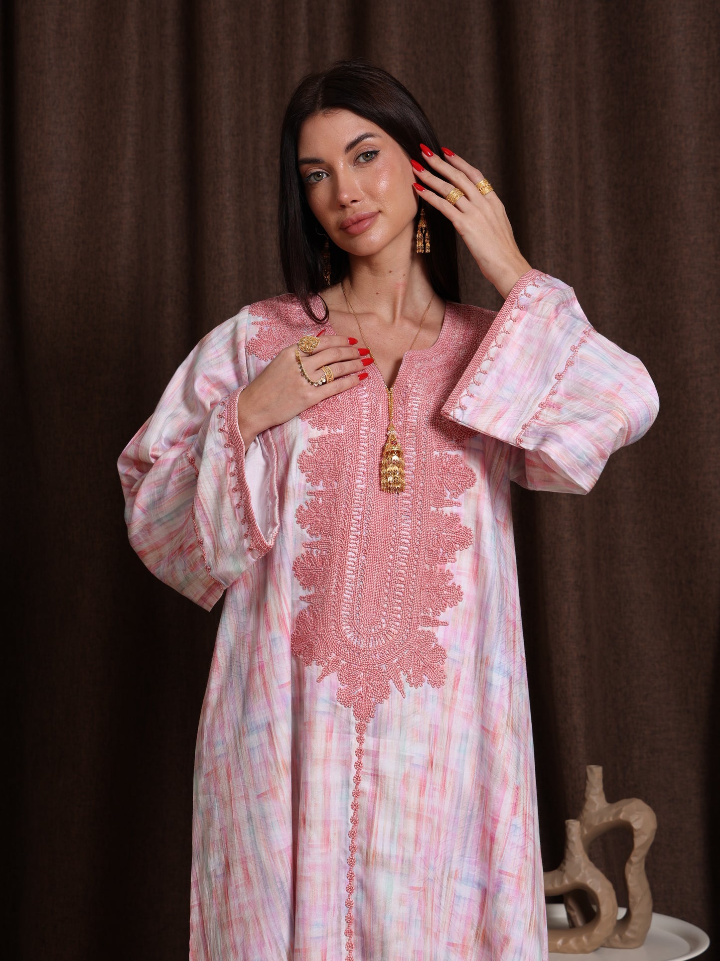 Rose Quartz Kaftan