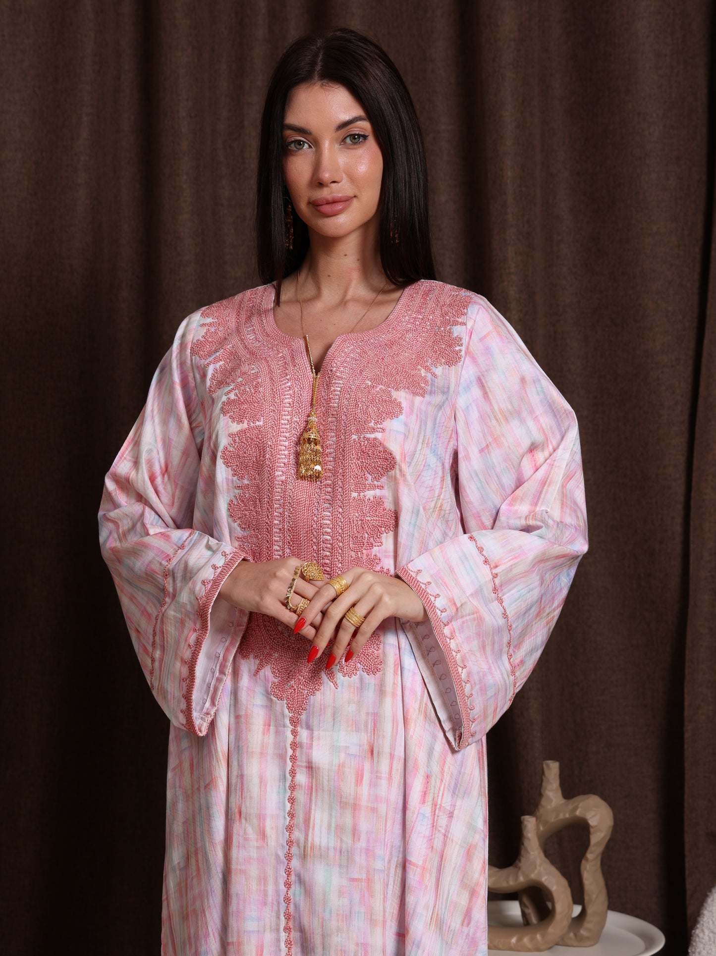 Rose Quartz Kaftan