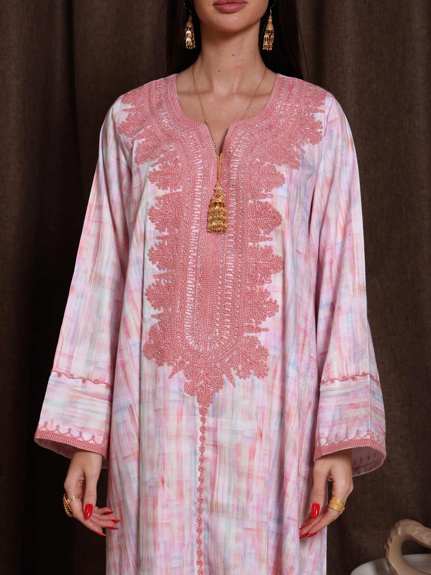 Rose Quartz Kaftan