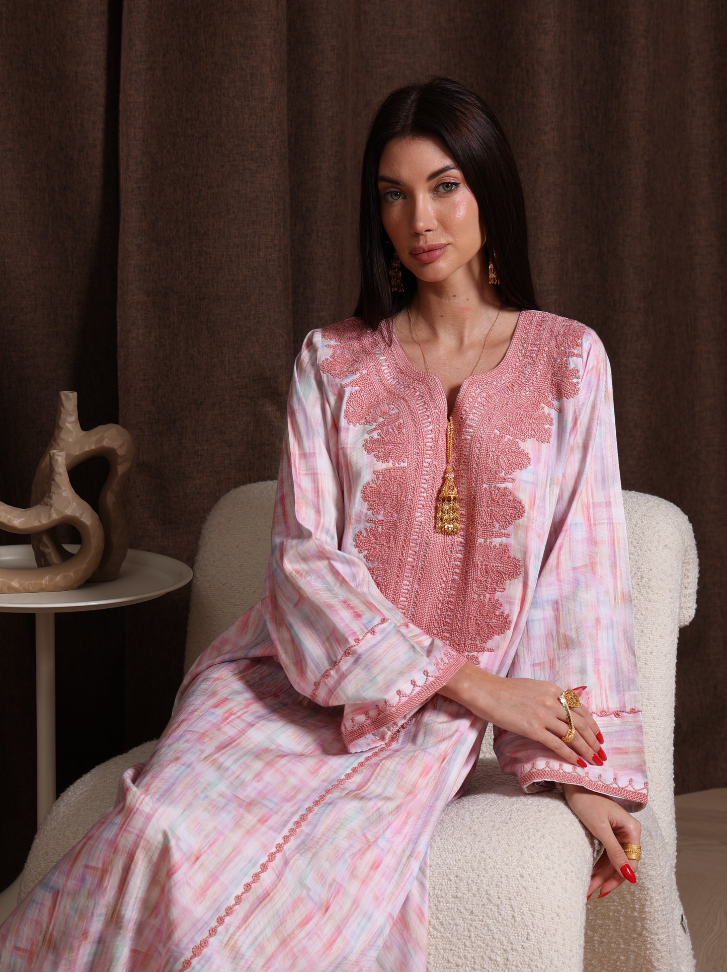 Rose Quartz Kaftan