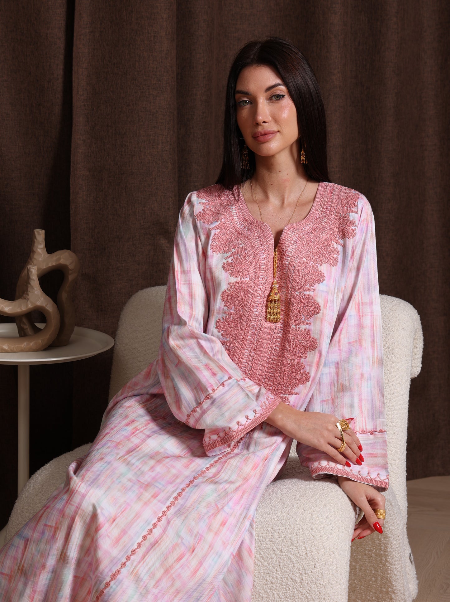 Rose Quartz Kaftan