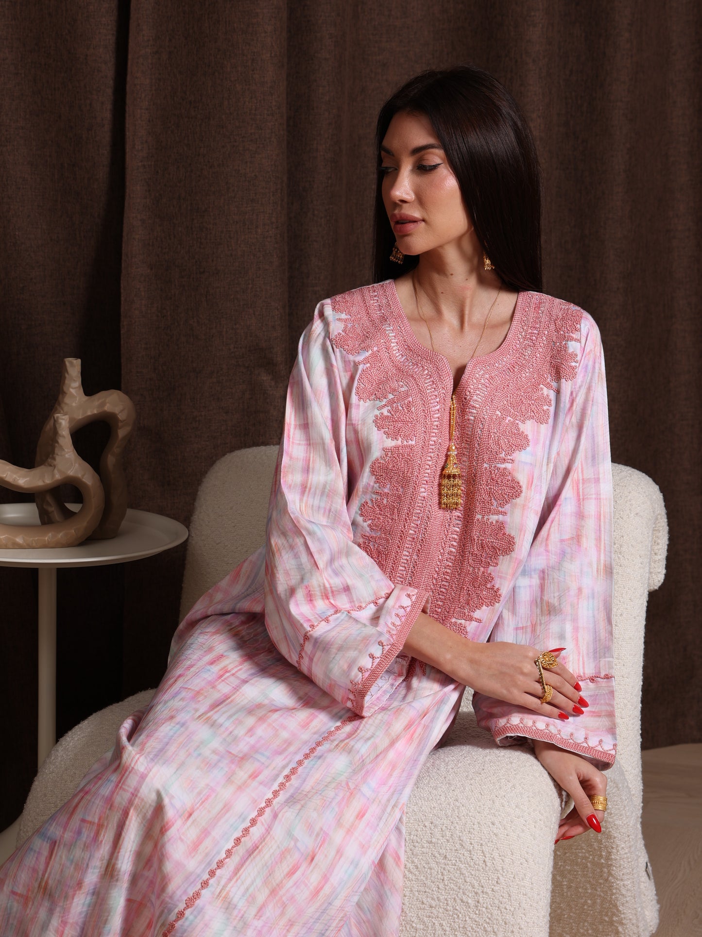 Rose Quartz Kaftan