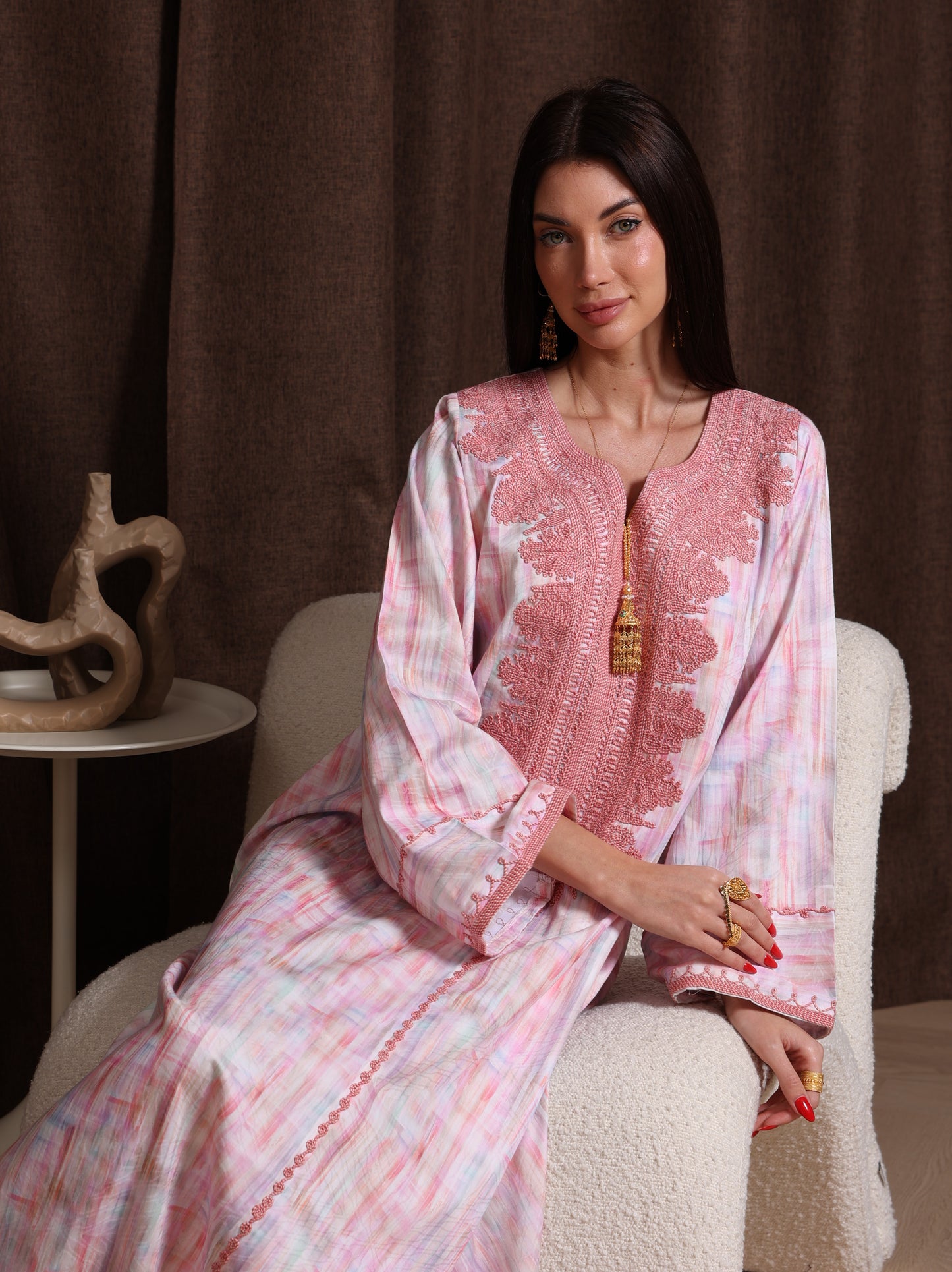 Rose Quartz Kaftan