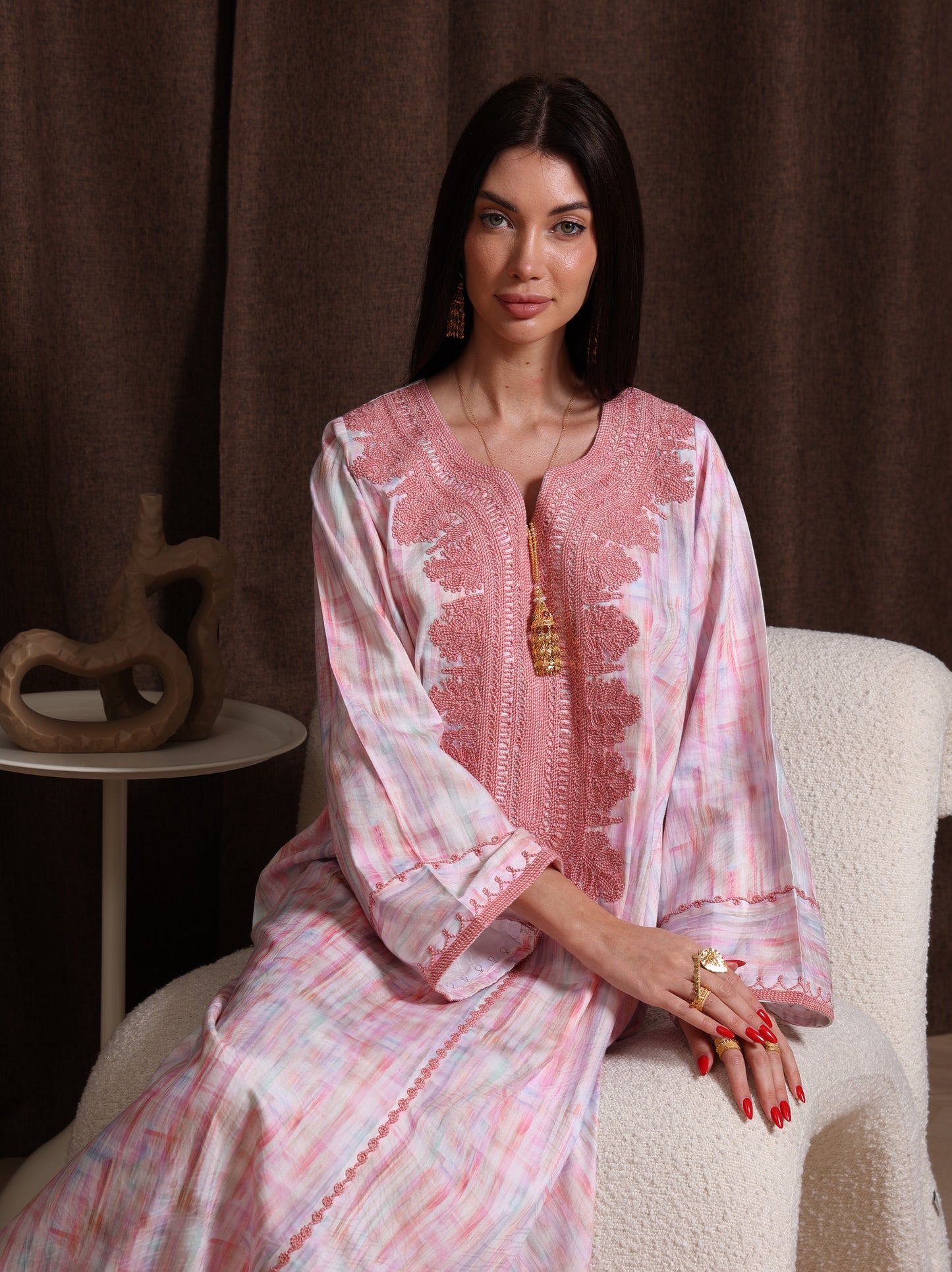 Rose Quartz Kaftan