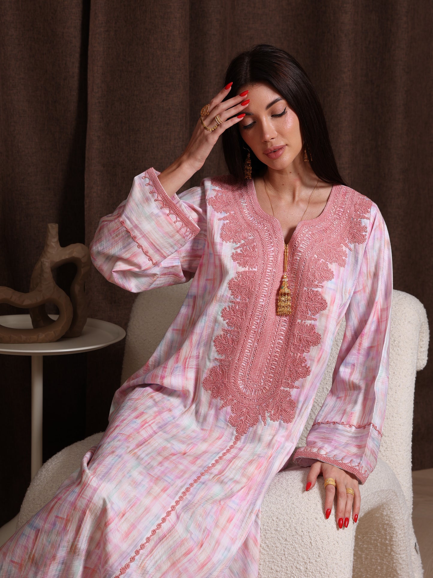 Rose Quartz Kaftan