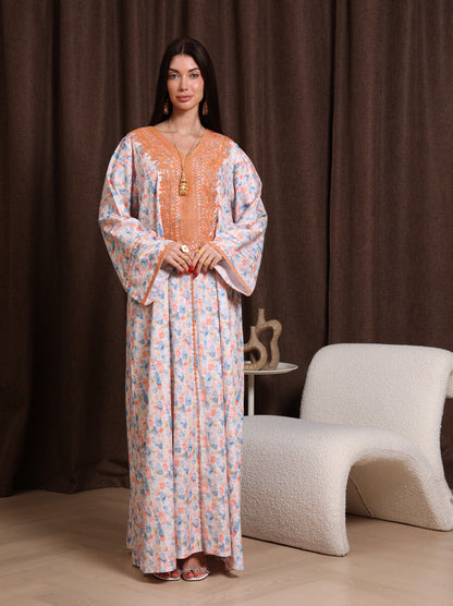 Apricot Sky Kaftan