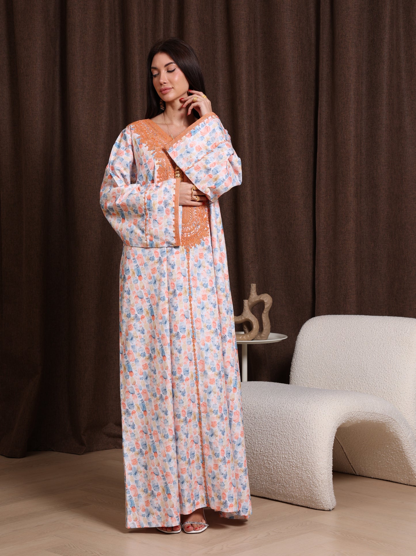 Apricot Sky Kaftan