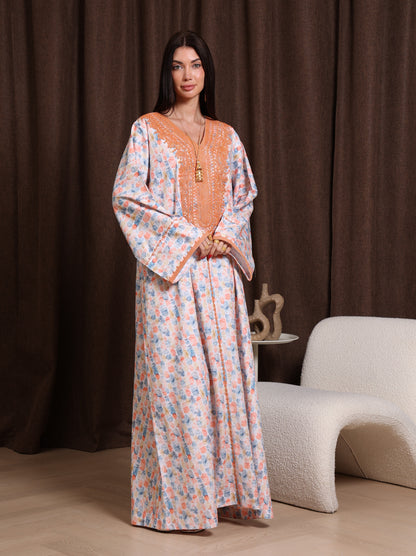 Apricot Sky Kaftan