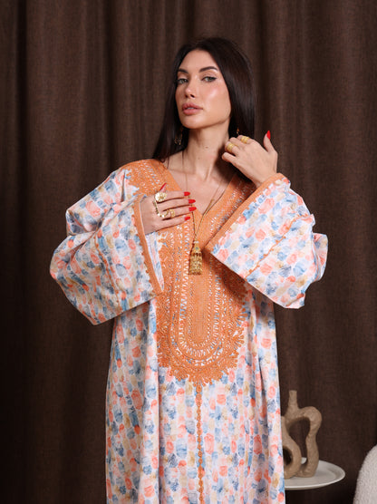 Apricot Sky Kaftan
