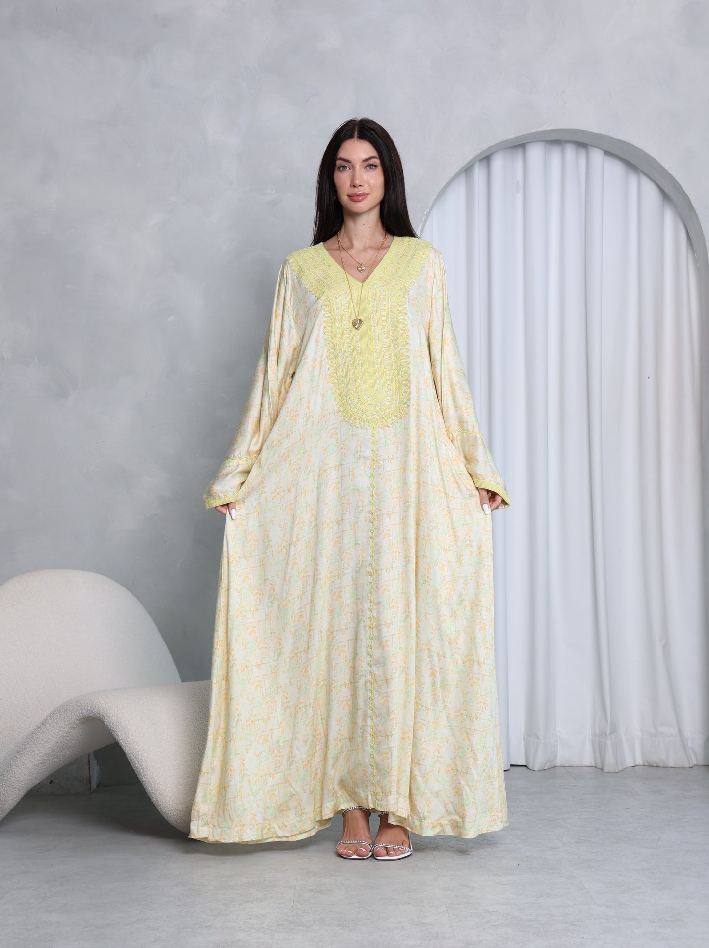 Lemon Blossom Kaftan