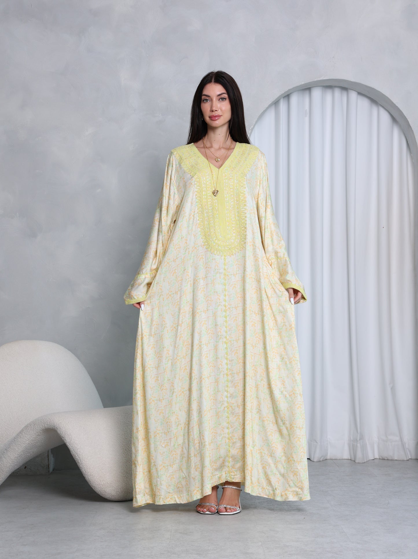Lemon Blossom Kaftan