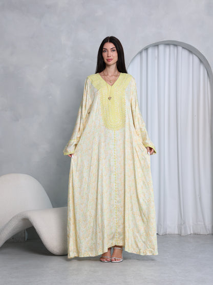 Lemon Blossom Kaftan
