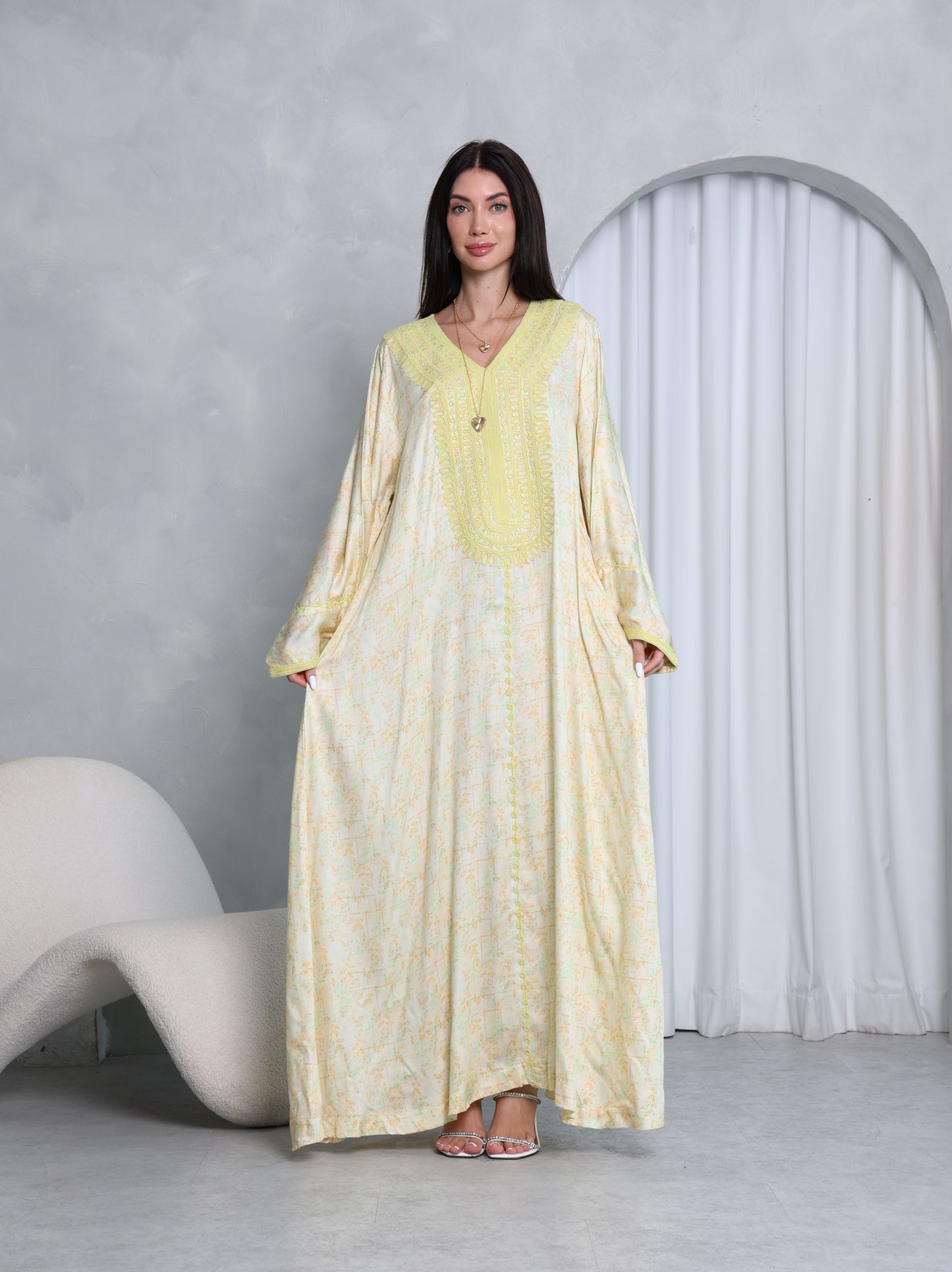 Lemon Blossom Kaftan