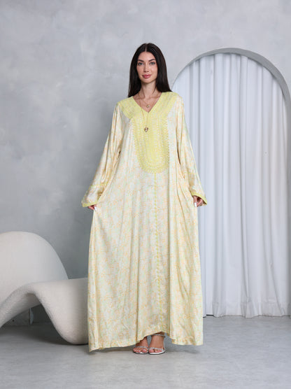 Lemon Blossom Kaftan