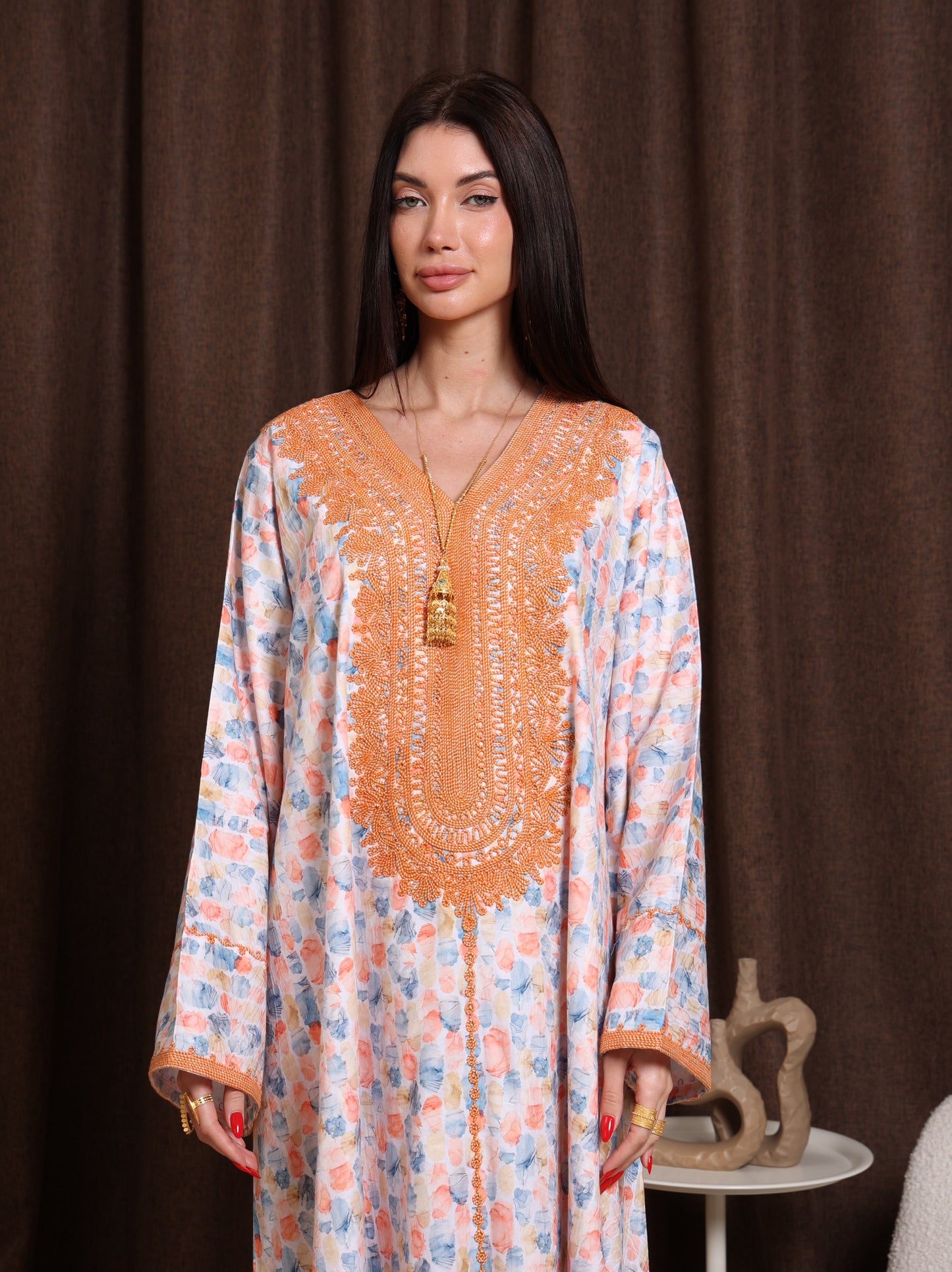 Apricot Sky Kaftan