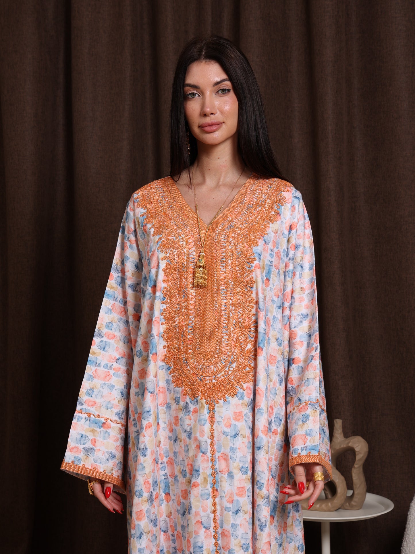 Apricot Sky Kaftan
