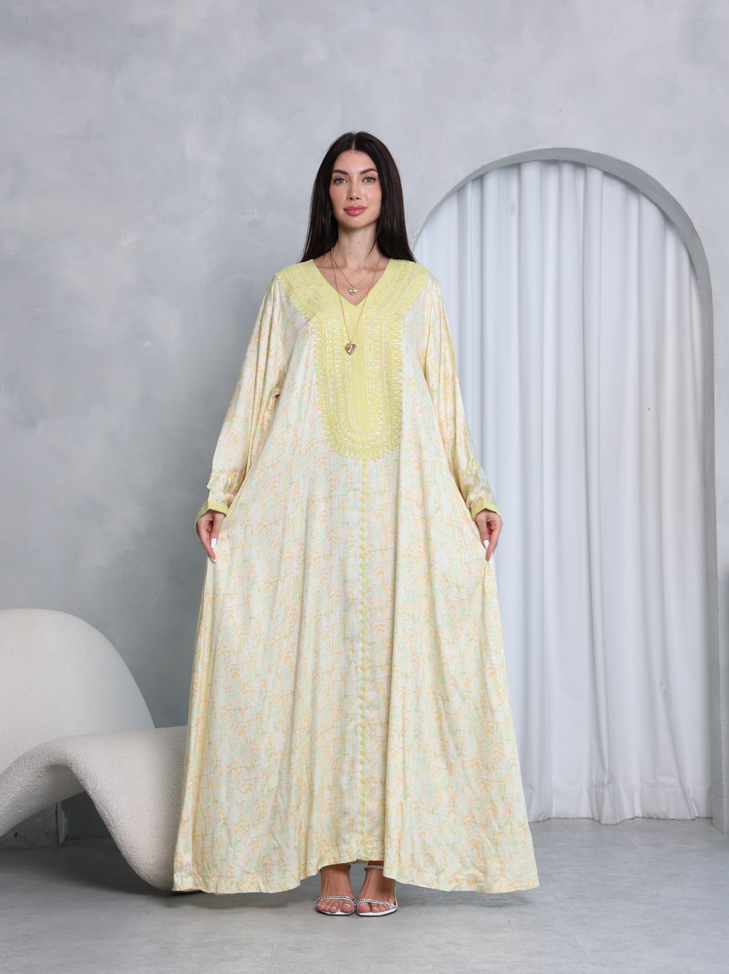 Lemon Blossom Kaftan