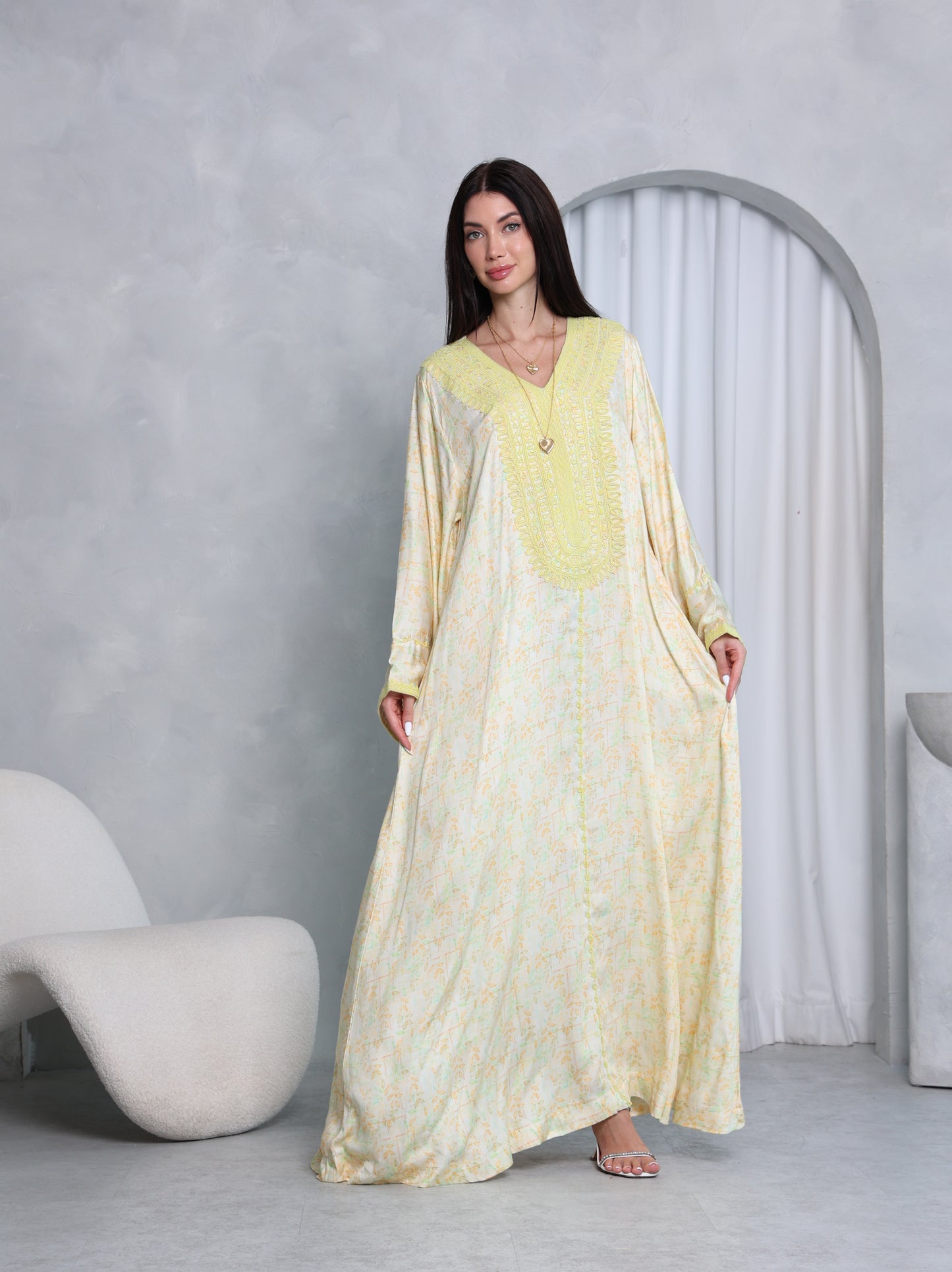 Lemon Blossom Kaftan
