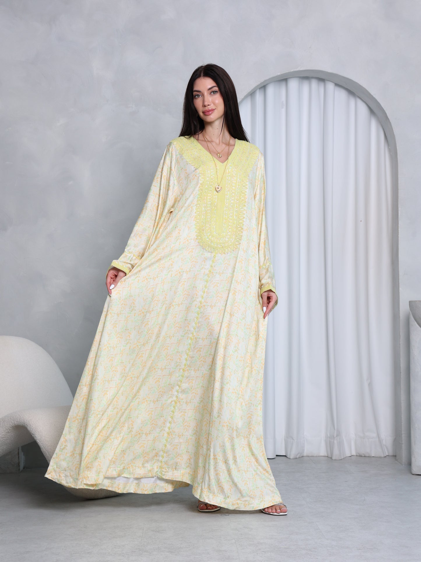 Lemon Blossom Kaftan