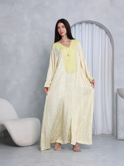 Lemon Blossom Kaftan