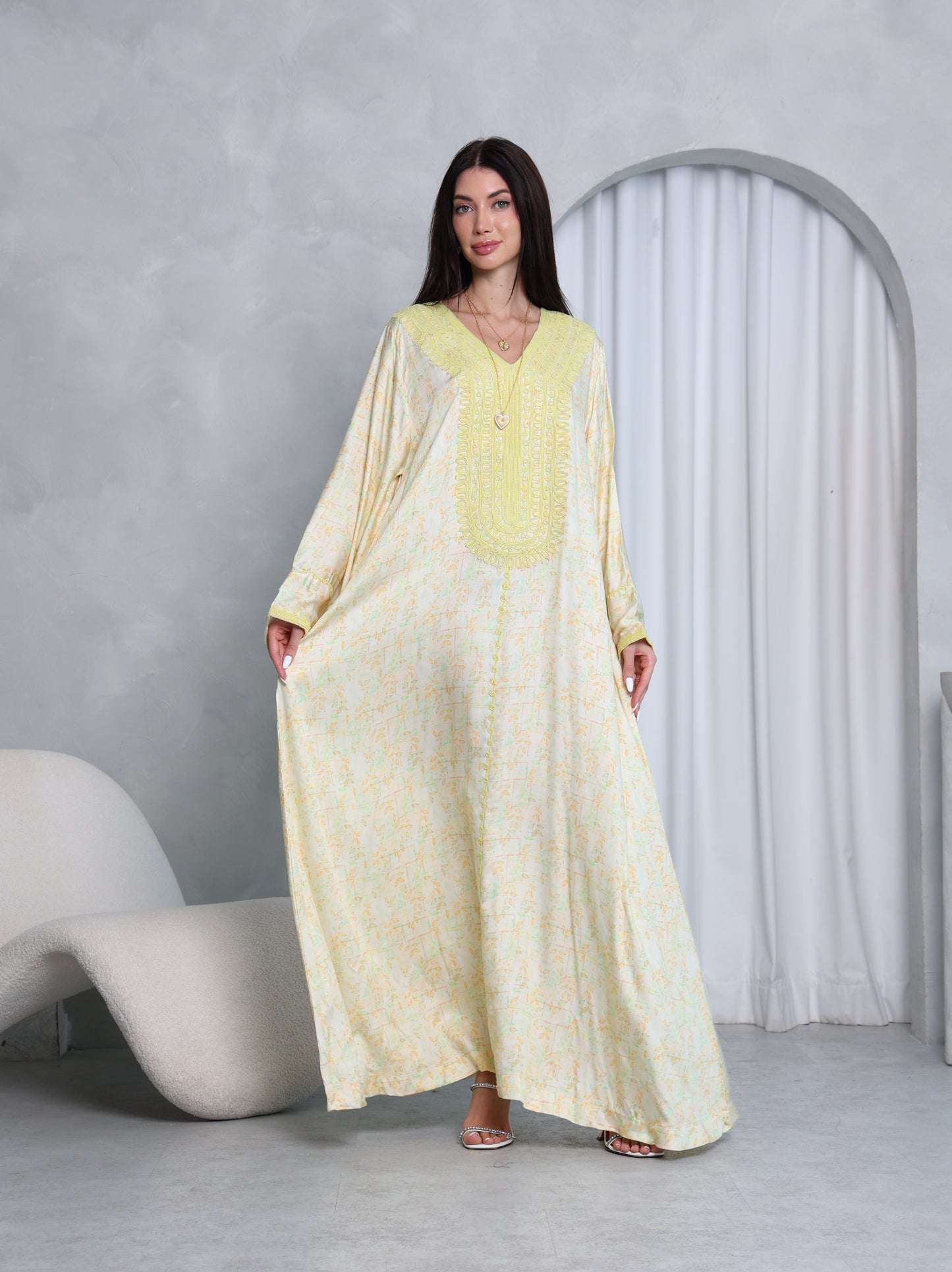 Lemon Blossom Kaftan