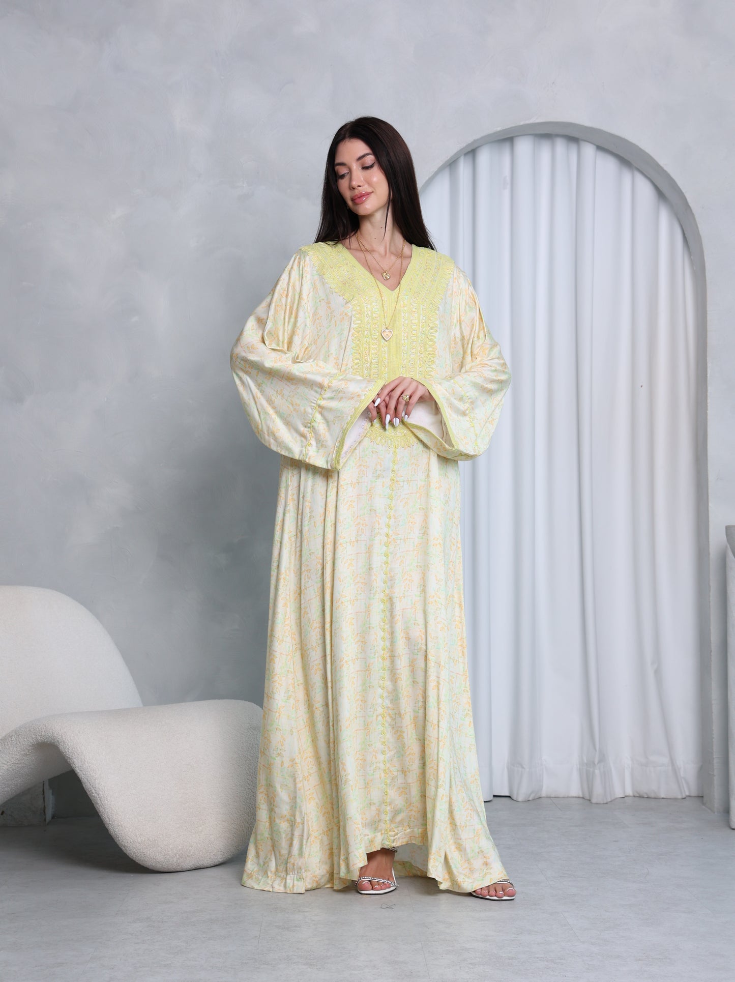 Lemon Blossom Kaftan