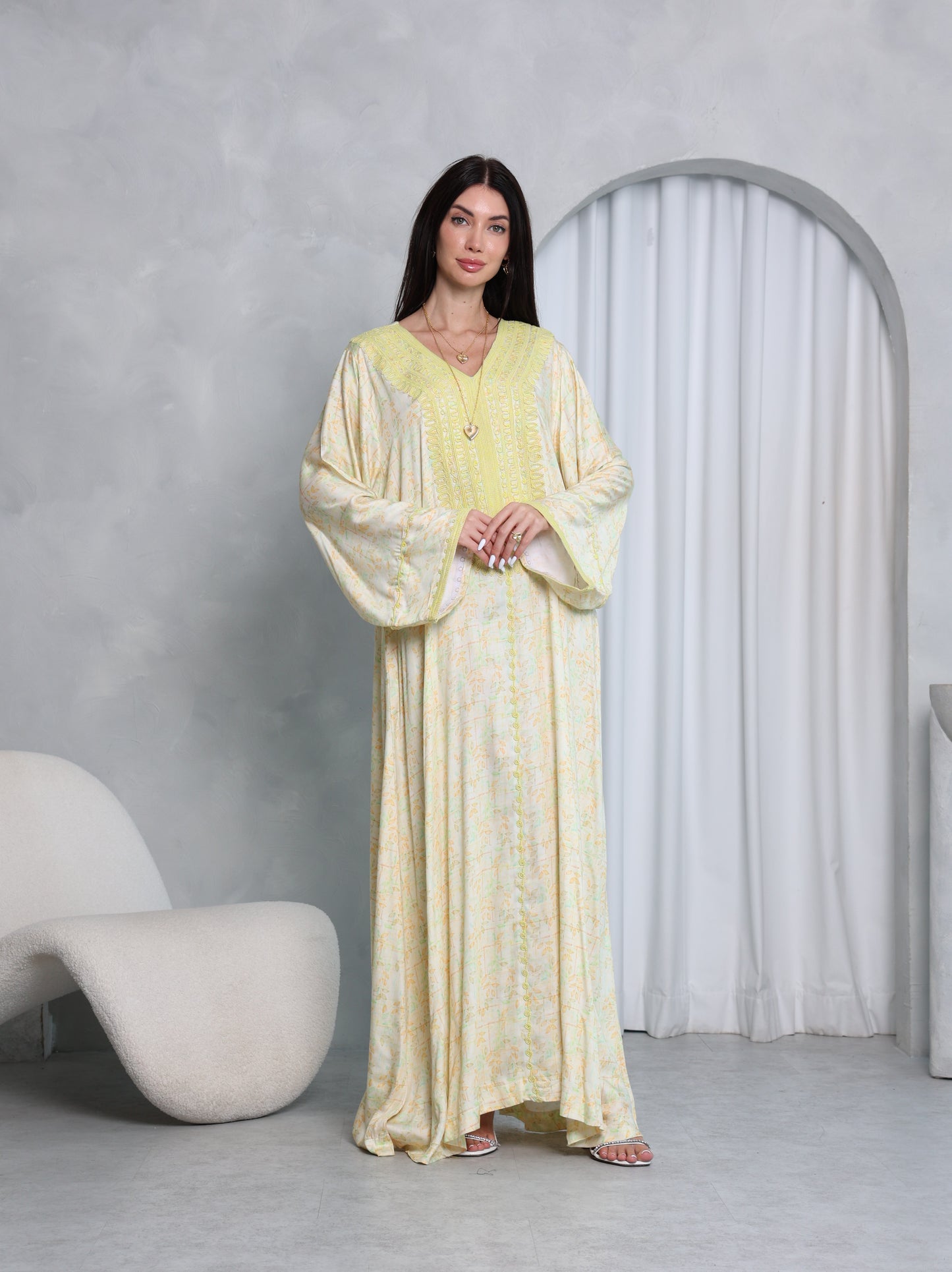 Lemon Blossom Kaftan