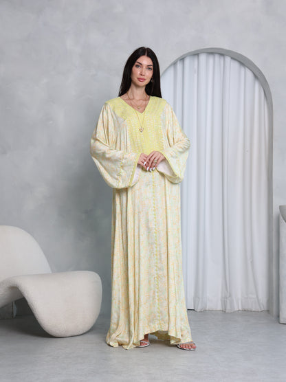 Lemon Blossom Kaftan
