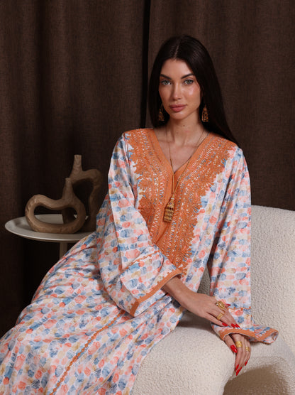 Apricot Sky Kaftan