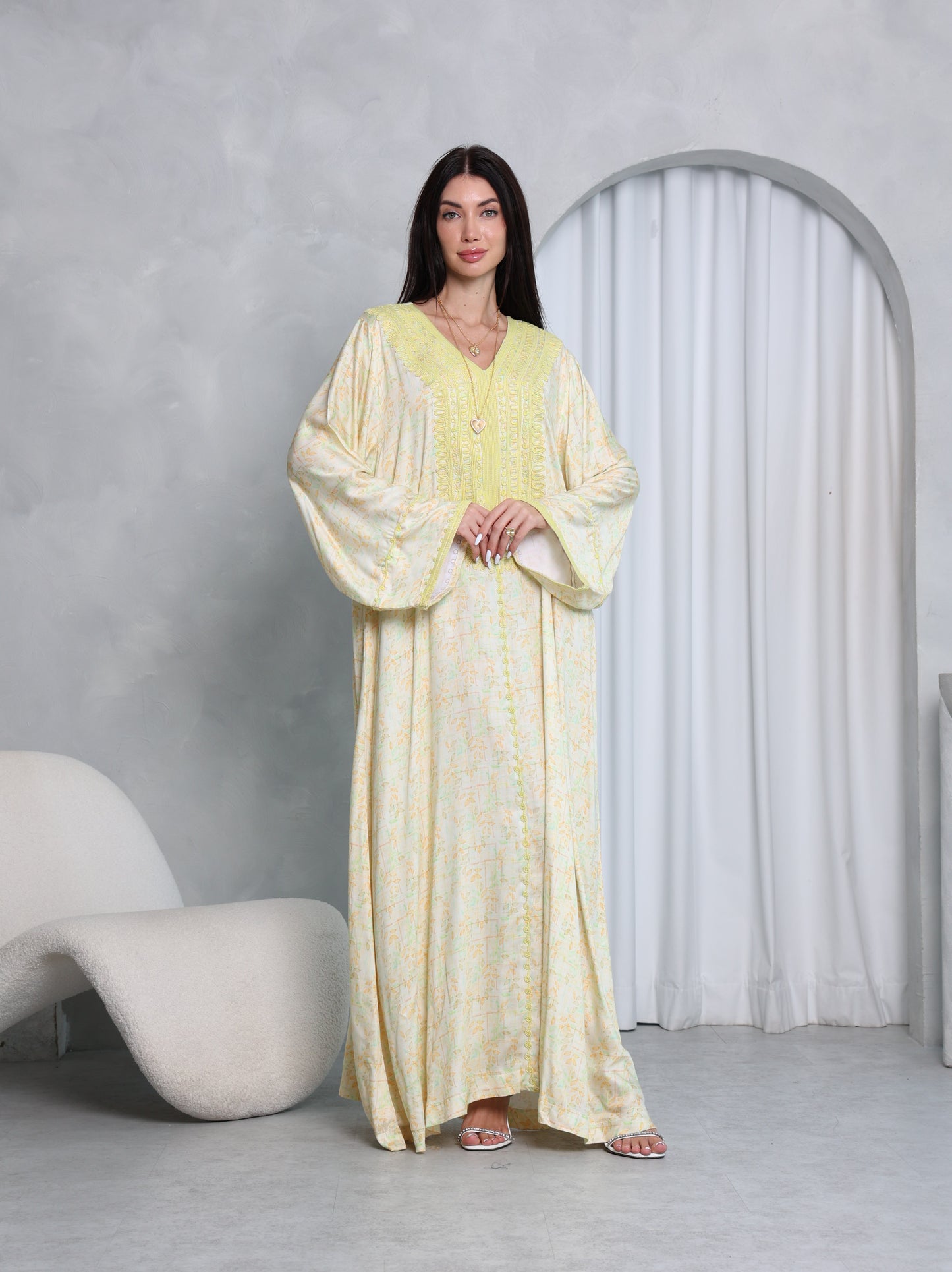Lemon Blossom Kaftan