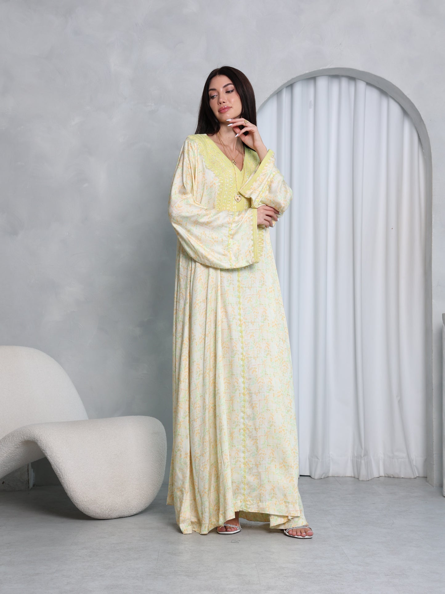 Lemon Blossom Kaftan
