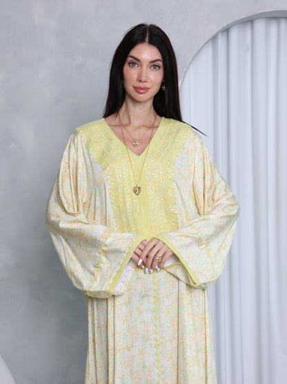 Lemon Blossom Kaftan