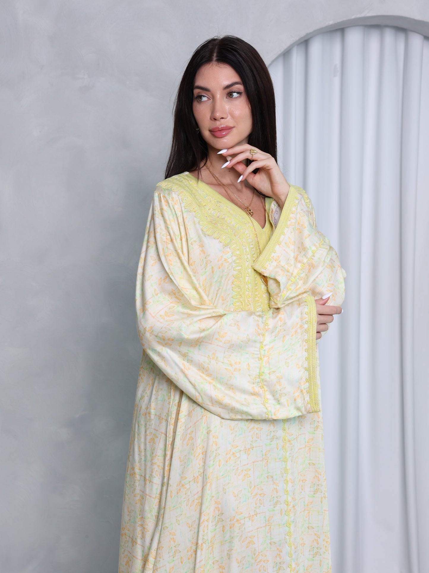 Lemon Blossom Kaftan