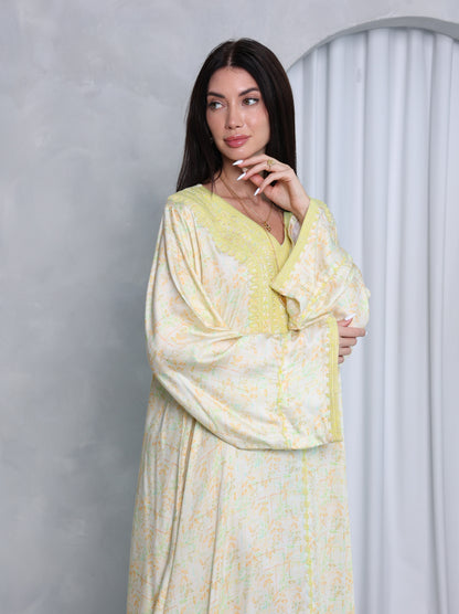 Lemon Blossom Kaftan