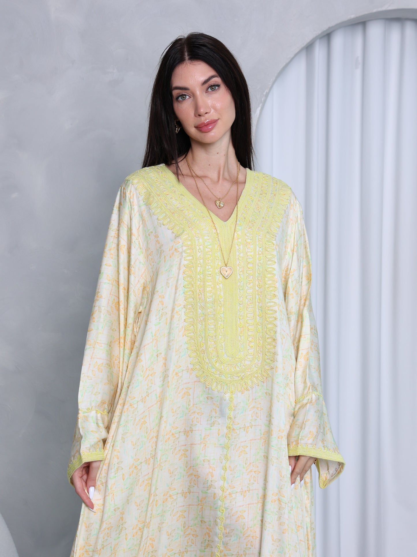 Lemon Blossom Kaftan
