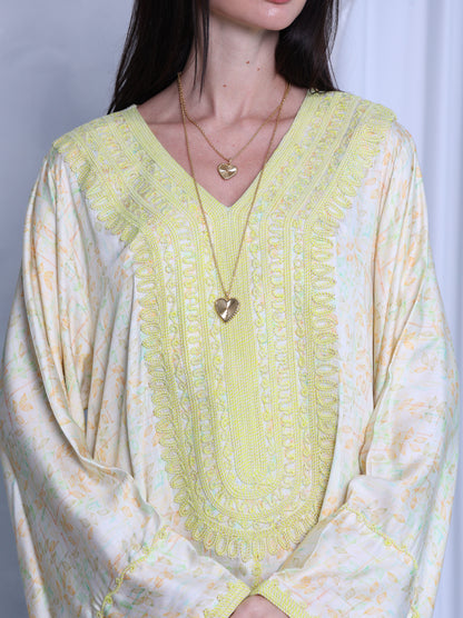 Lemon Blossom Kaftan
