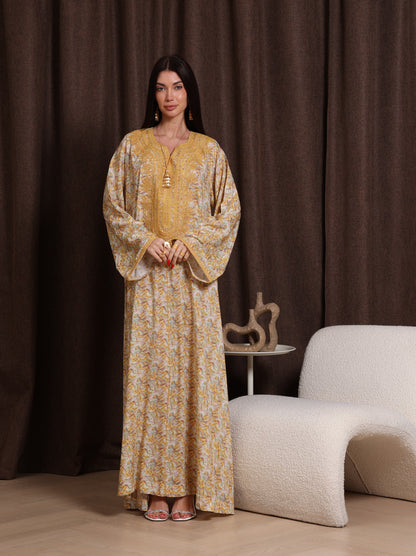 Sunlit Petal Kaftan