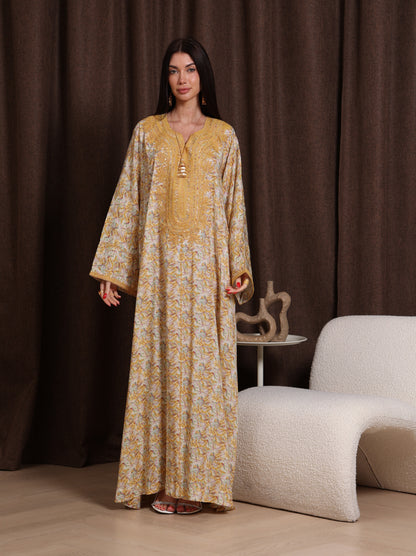 Sunlit Petal Kaftan